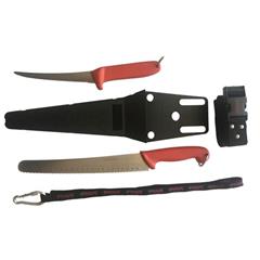 Isolasjonsknivsystem Safeblade 2 Kniv 10"/Kniv 5"/Slire/Belte/Bærestropp