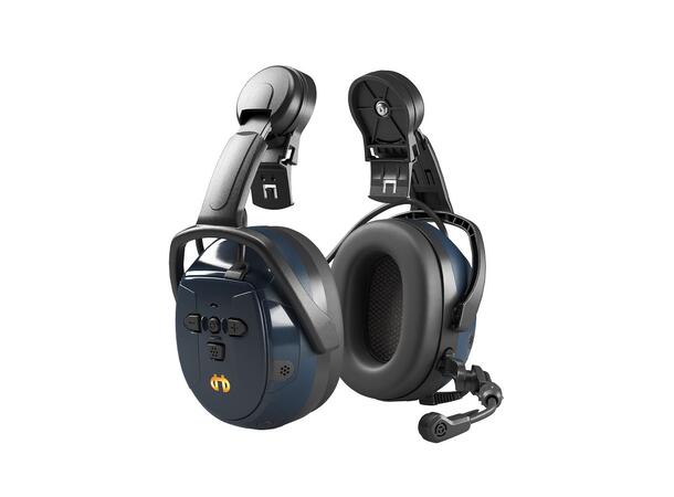 Hellberg® Hørselvern XSTREAM Hjelmfeste MP, bluetooth 
