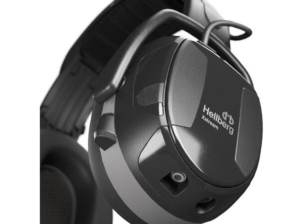 Hellberg® Hørselvern XSTREAM Hodebøyle, bluetooth 