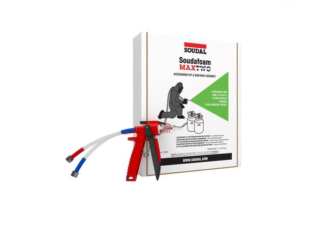 Soudafoam Maxtwo Gun Hose QR - 2,7m 1 stk pistol + tilbehør 