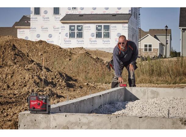 Milwaukee autojusterende 3-planlaser M12 M12 A3PLO-0C 