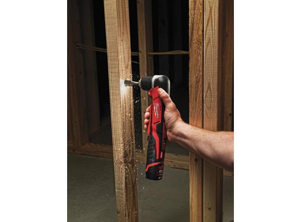 Milwaukee vinkelskrutrekker kompakt, M12 C12RAD-202B 