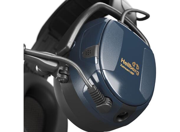 Hellberg® Hørselvern XSTREAM Hodebøyle MP, bluetooth 
