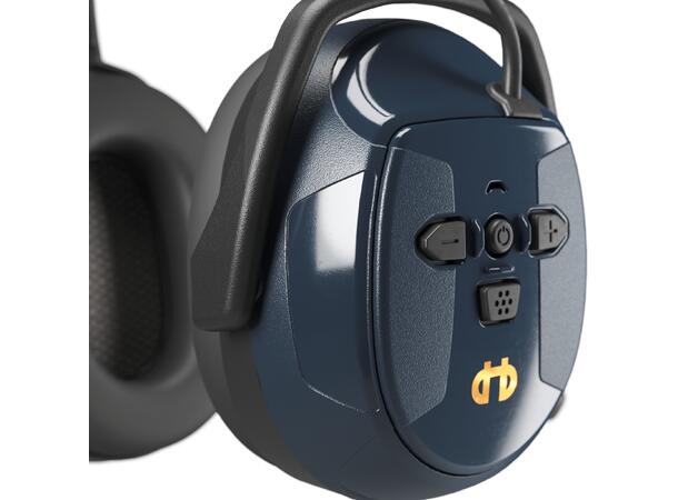 Hellberg® Hørselvern XSTREAM Hodebøyle MP, bluetooth 