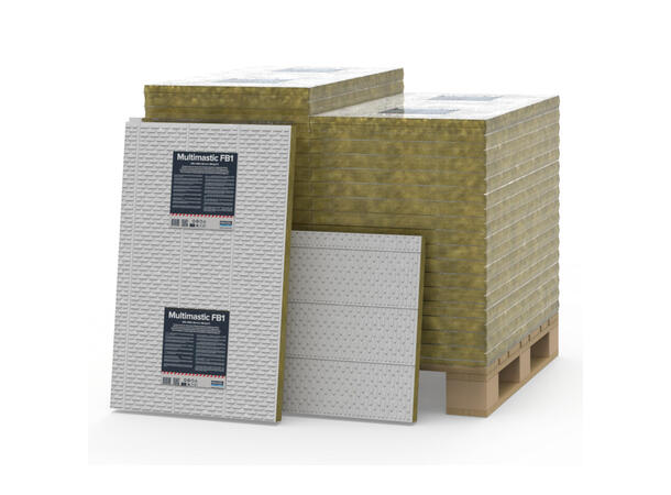 Mulcol® Multimastic FB1 (1-sidig) 50mm 60 stk pr. pall / 1000x625x50mm 