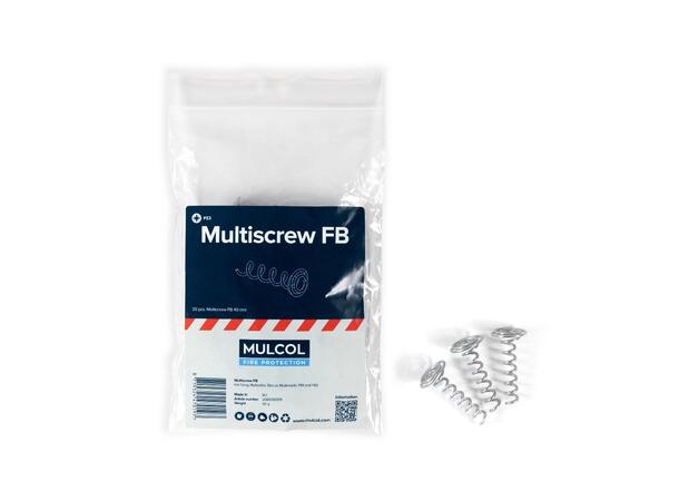 Mulcol® Multiscrew FB 20 stk pr. pakke 