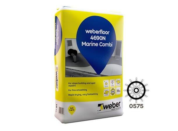 Weberfloor 4690N Marine Combi 36 sekker pr.pall 