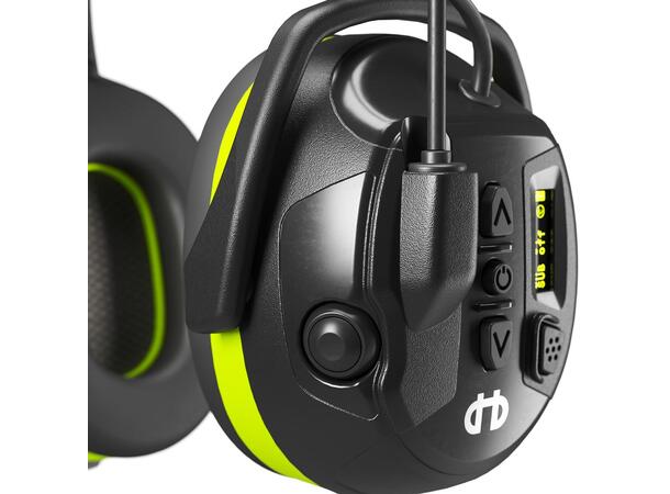 Hellberg® Hørselvern LOCAL 446 Hodebøyle LD / To-veis kommun. 