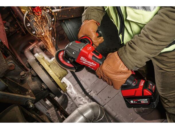 Milwaukee vinkelsliper, M18 M18FSAGV125XB-0 / FUEL™ 