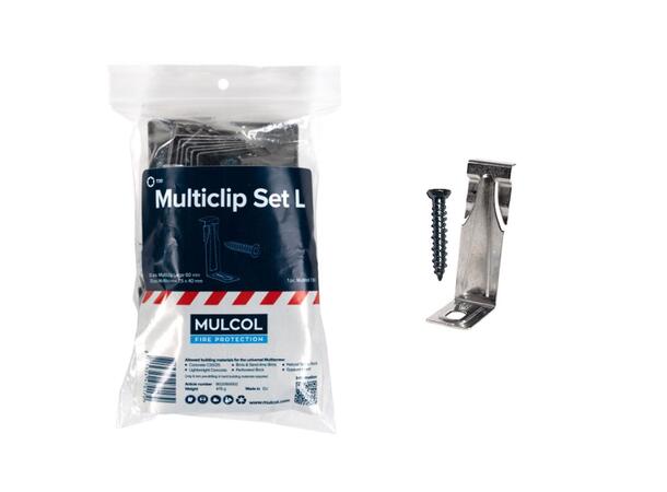Mulcol® Multiclip Set L 25 stk pr. pakke 