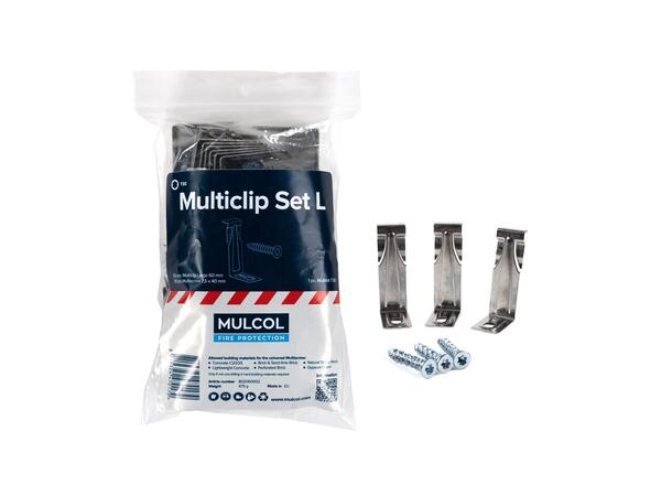 Mulcol® Multiclip Set L 25 stk pr. pakke 