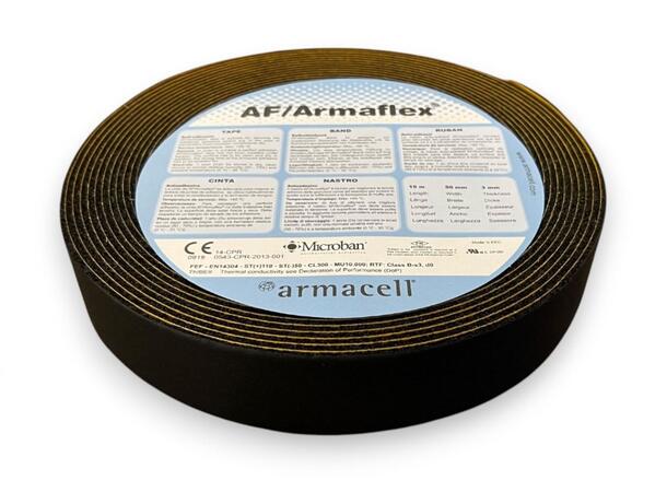 Armaflex® AF - isolasjonsbånd 12 rull pr. eske / 3mm x 50mm x 15m 