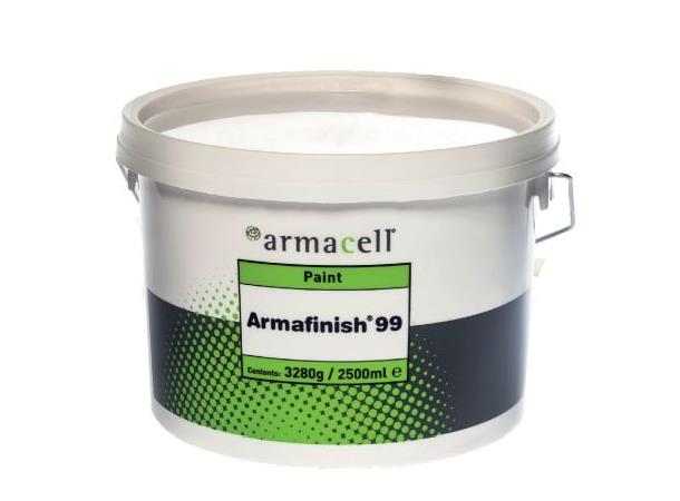 Armafinish 99 maling (2,5 liter) HVIT 4 spann pr. eske 