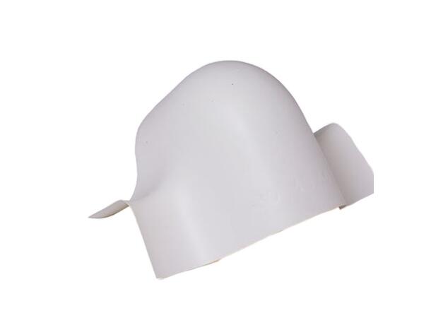 Danmat PVC HVIT 90° bend 60 x 60 mm 