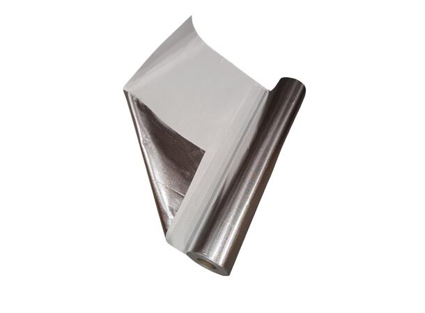 Glassfiberduk m/Alufolie (1,0m) ±50m² pr. rull / 332-7 KK Alfol 10 LLT 