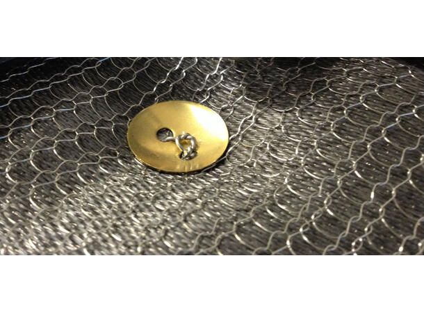 Rustfri netting til duk (60,96m²) 762mm x 80m / Rustfritt stål SS-304 