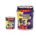Rustmaling 3 i 1 SVART -  0,75L POWER COAT  ral 9005 Svart