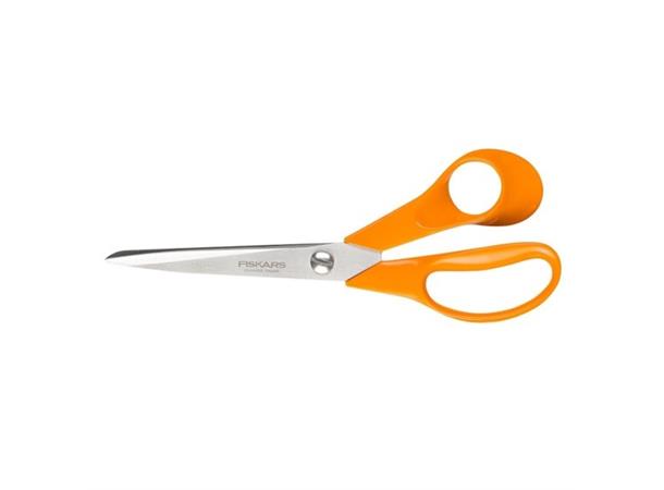 Saks universal Fiskars 210mm 5 stk pr. eske / oransje-skaft 