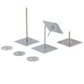 CLIM Perforert henger m/skive 32mm 500 stk/eske / GSP-32B