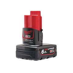Milwaukee batteri, M12 6,0 M12 B6