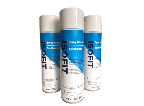 ISOFIT Spraylim 500 ml 12 boks pr. eske