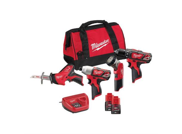 Milwaukee PowerPack M12, BPP4A M12BPP4A-202B SET PO