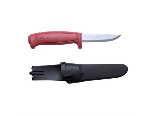 Morakniv Basic 511 - 91mm 15 stk pr. eske / rød polymerskaft 