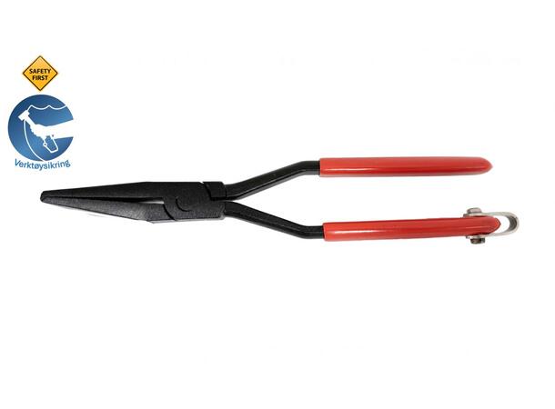 Falsetang rett, 280mm m/sikring 