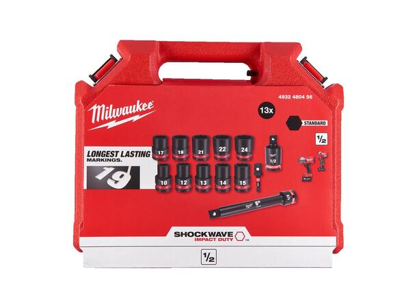 Milwaukee kraftpipesett ½" STD 