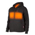 Milwaukee varmehoodie - SVART str XXL M12 HHBL4-0 XXL