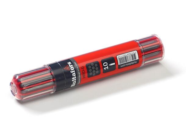 Hultafors® Refill til merkeblyant 10 stk pr. pakke / Grafitt 