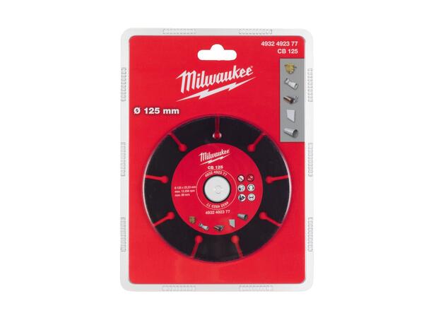 Milwaukee carbideskive 125mm 1 stk pr. pakke 