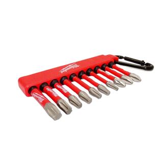 Milwaukee bitssett SHW 10 deler karabinkrok