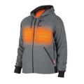 Milwaukee varmehoodie - GRÅ str XXL M12 HHGREY4-0 XXL