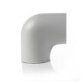 Danmat PVC GRÅ 90° bend 100 x 60 mm