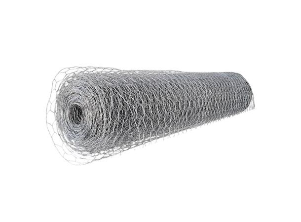 Netting Galv. Stål - 0,7/25mm (45,7m²) 914mm x 50 m / Varmgalvanisert Stål 