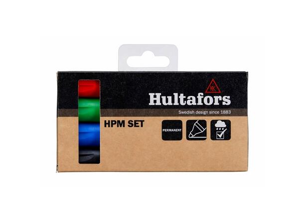 Hultafors® Merketusjer HPM 1 stk av --> rød, grønn, blå & sort 