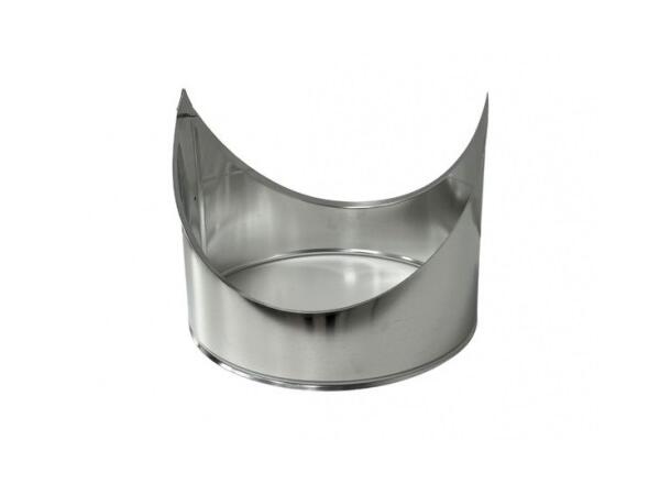 Mantel T-stykke Alu, 140 mm 