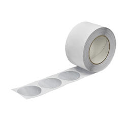 Paroc Clad Alu dots - Ø 90mm x 600 stk 8 stk pr. eske / Mantlingstape