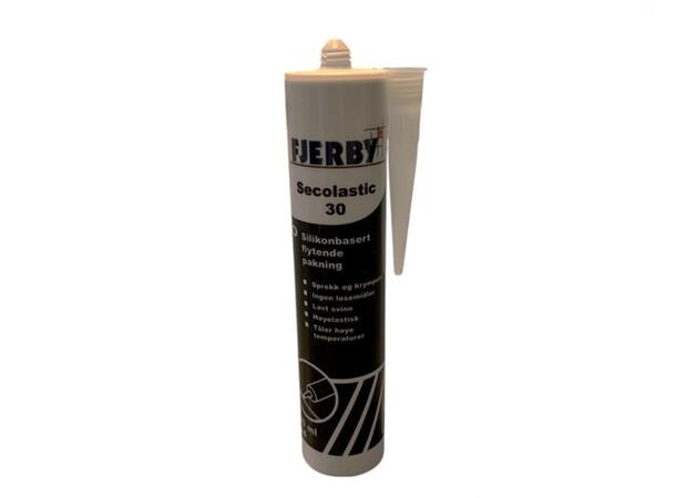 Secolastic 30 Silikon, 300ml (Rød) 12 stk pr. eske 