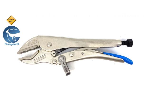 Griptang, 175mm m/sikring 