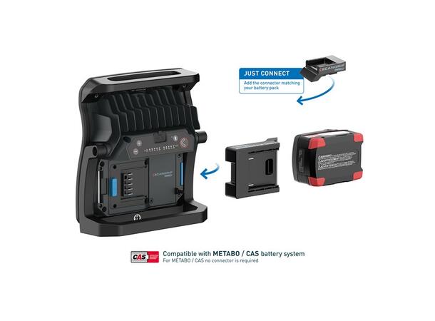 Scangrip® Lampe NOVA 4 CONNECT 4000 LUMEN METABO/CAS 
