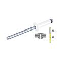 GOEBEL popnagler Hvit 4,0x10mm 1000 stk pr. eske / AL/ST RAL 9010